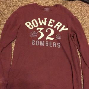 Comfy sweater-feel long sleeve